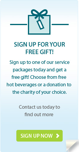 SIGN UP FOR YOUR FREE GIFT!

Sign up to one of our service packages today and get a free gift! 

Contact us today to find out more. Sign up now.