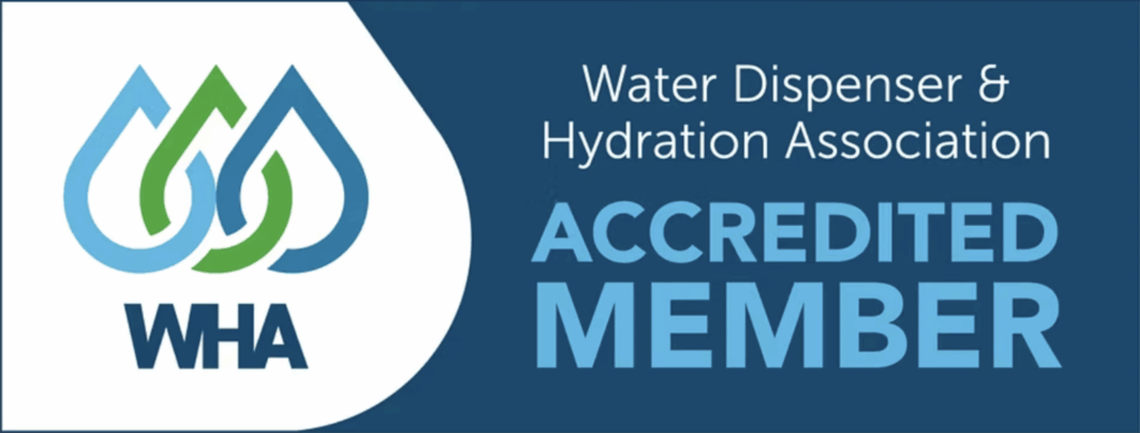 Water Dispenser & Hydration Association Accredited Member badge